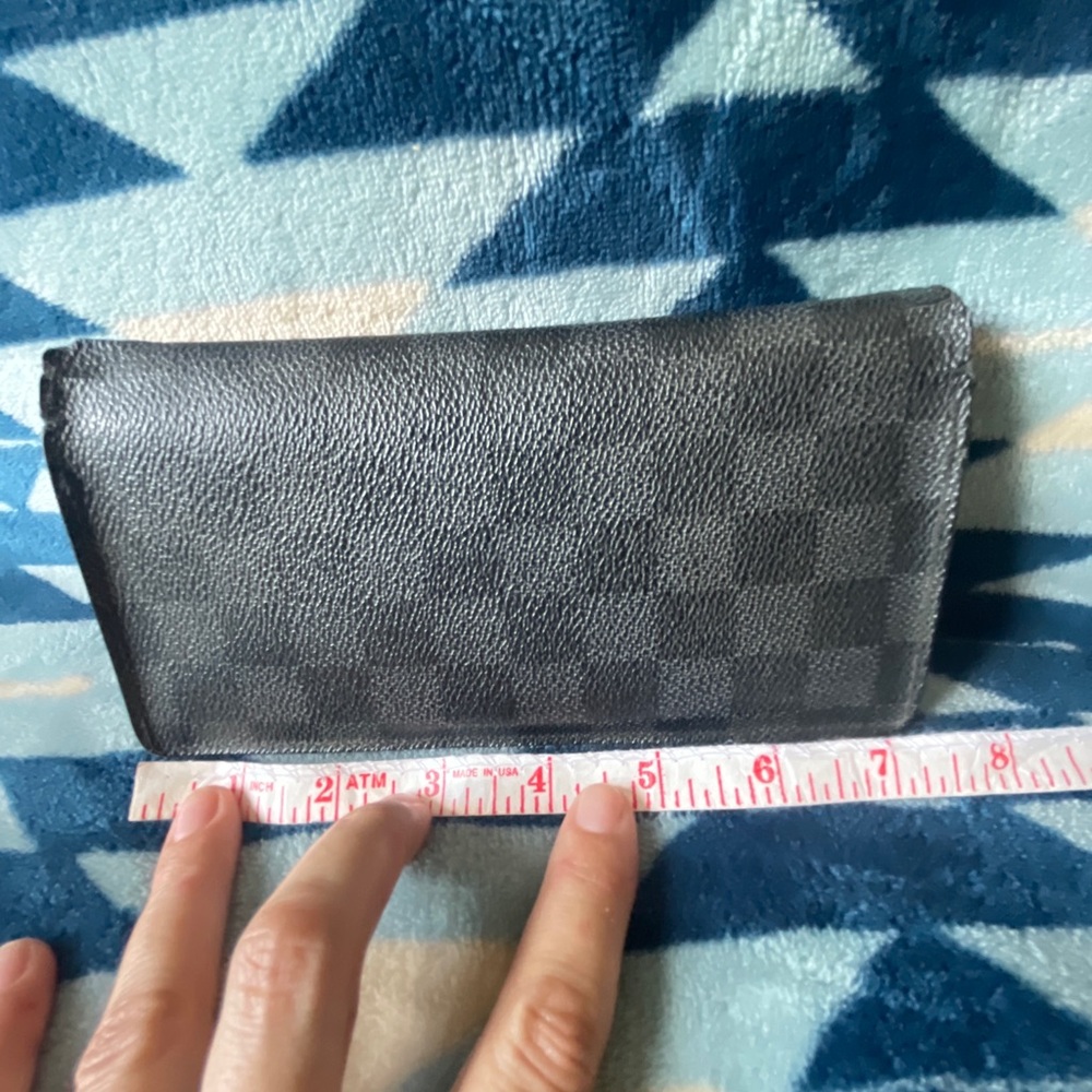 Louis Vuitton Damier Graphite Brazza Long Wallet *has wear